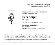 eine Anzeige